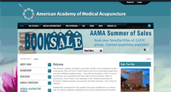 Desktop Screenshot of medicalacupuncture.org